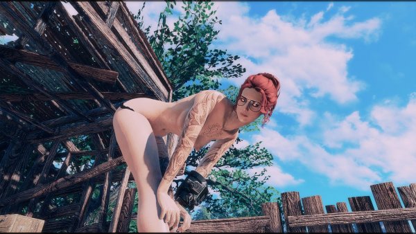 Какое небо голубое.. ;) Fallout-4 (Сборка 7.5)