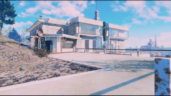 Котедж Клифсайд.. Poselenia Windfire Fallout-4