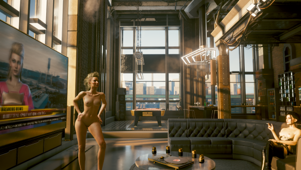 Джилл пришла в гости к Ви в новую квартиру -1.