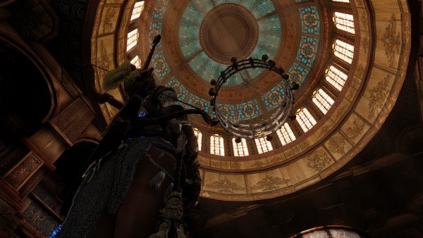 Купол Дворца в Солитьюде)