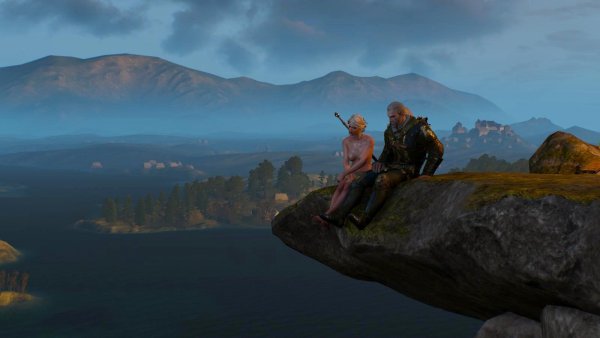 ПЕЙЗАЖНОЕ с Геральтом.. Ведьмак III (сборка Торна)