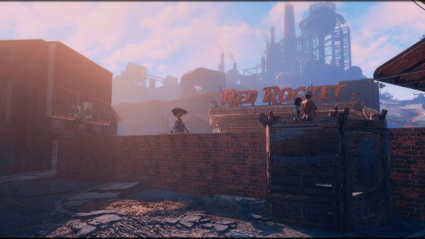 Одна из моих Red Rocket.. Fallout-4