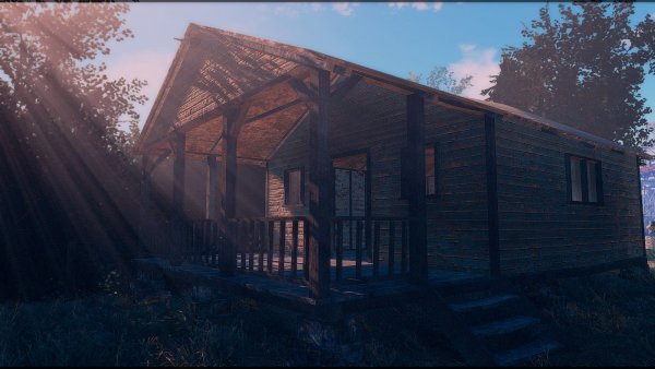 Дача в лесу )) Poselenia Windfire Fallout-4