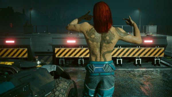 Крутой мэн )) Cyberpunk 2077 глазами Windfire