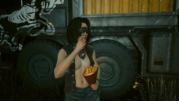Чипсы.. Cyberpunk 2077 глазами Windfire