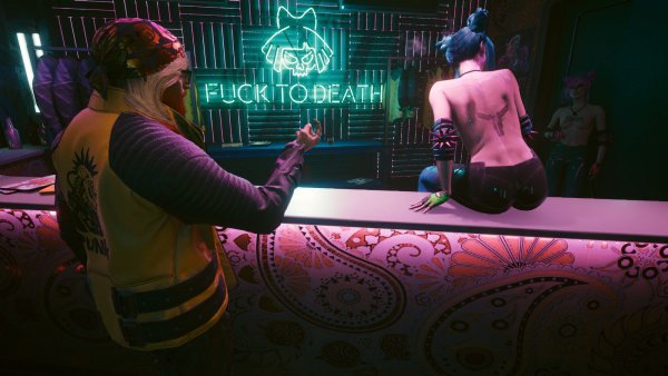 ... Cyberpunk 2077 глазами Windfire