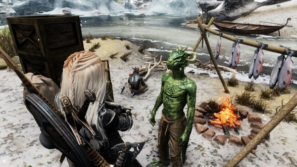 На рыбе не поправишься)