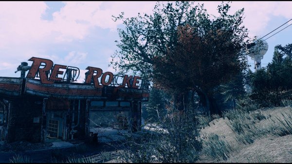 Red Rocket из новой сборки 8.5. Poselenia Windfire Fallout-4