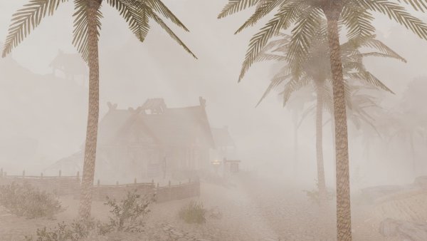 Туманные погоды..  Skyrim SE (Тропики 7.0)