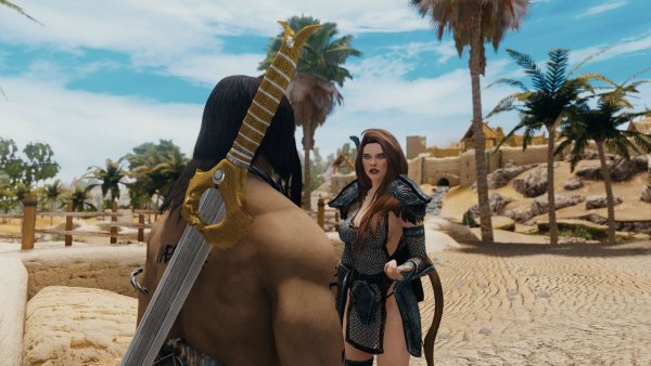 ЭЙРАН знакомится с ЭЙЛОЙ.. Skyrim SE (Тропики 7.0)