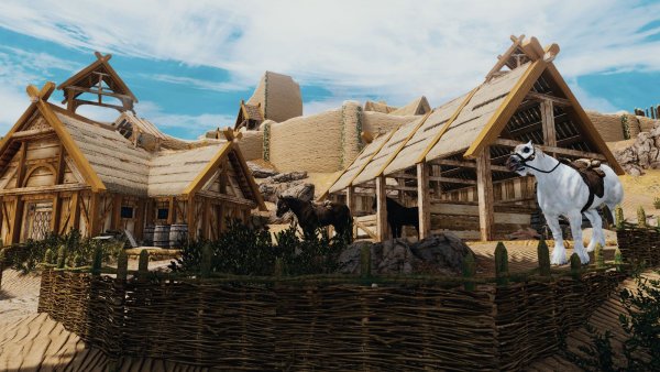 Конюшни Вайтрана.. Skyrim SE (Тропики 7.0)