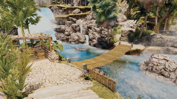ПЕЙЗАЖИК.. Skyrim SE (Тропики 7.0)