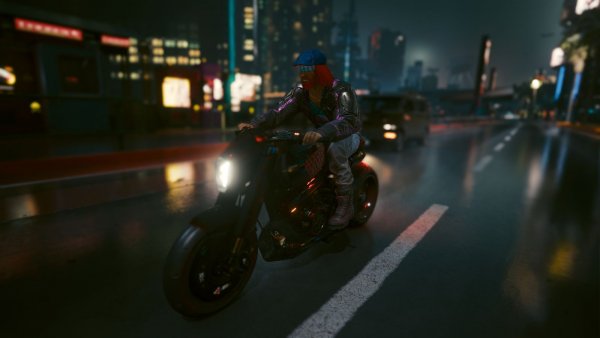 Vee на мотике.. Cyberpunk 2077 глазами Windfire