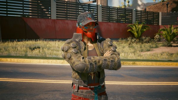 ВИ - легендарный боевой нетранер.. Cyberpunk 2077 глазами Windfire