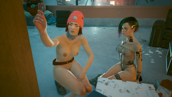 Мусорщица показывает Джуди, где можно найти чипы.т Джуди.