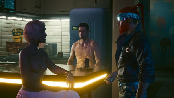 На кухне Джуди.. Cyberpunk 2077