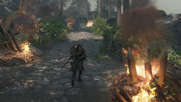 Солитьюд горит)