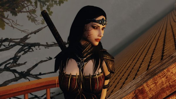 VELENA - вампир.. Skyrim SE (Тропики 7.0)