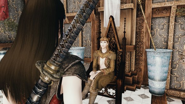 Велена пришла к Элисиф.. Skyrim SE (Тропики 7.0)