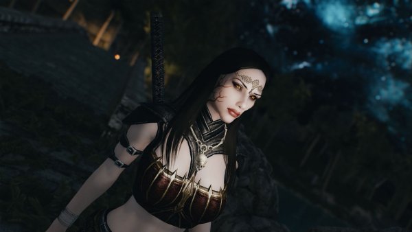 Под ночным небом.. Skyrim SE (Тропики 7.0)