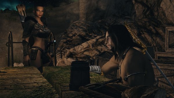 Карли и Эйран.. Skyrim SE (Тропики 7.0)