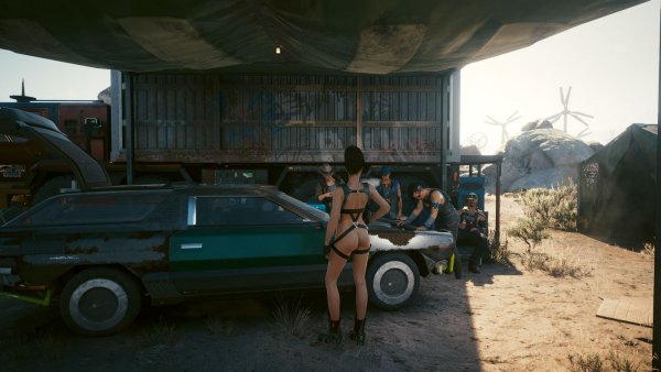 У Альдекальдос.. Cyberpunk 2077 глазами Windfire