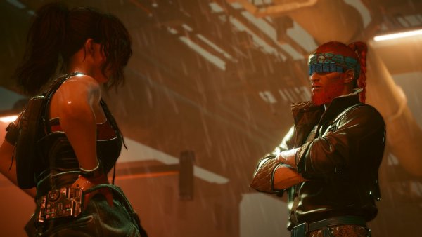 КЛЭР и Ви под дождем.. Cyberpunk 2077 глазами Windfire