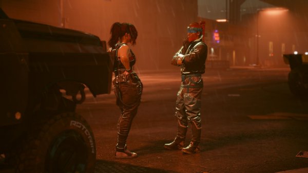 Клэр и Ви.. Cyberpunk 2077 глазами Windfire