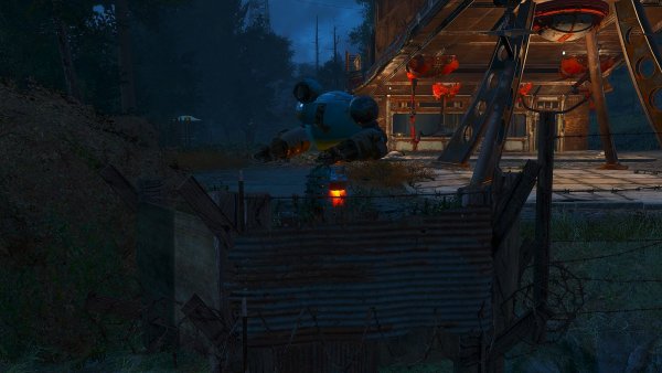 Робот на страже поселения.. Poselenia Windfire