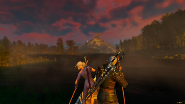 НА РЕКЕ.. Ведьмак III (сборка Торна)