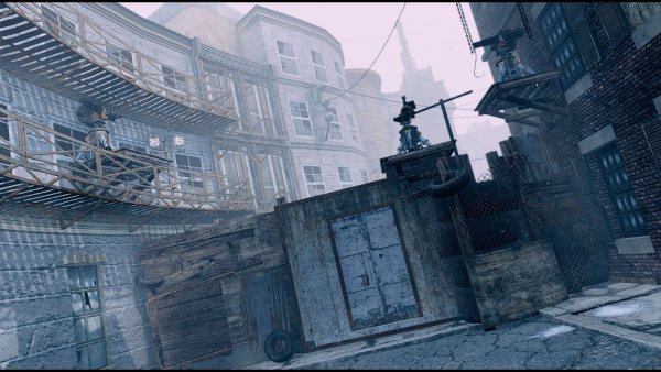 Вход в поселение Переулок Висельника. Poselenia Windfire