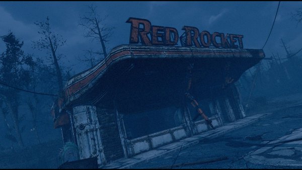 Найдена RedRocket западного Харбара. Poselenia Windfire