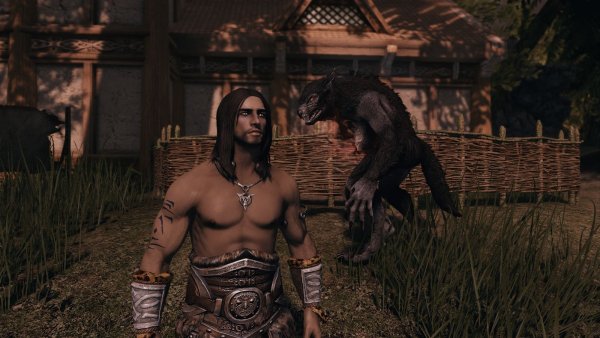 ЭЙРАН возле Озерного.. Skyrim SE (Тропики 7.0)