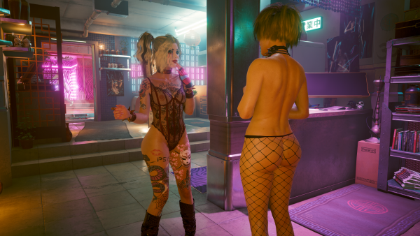 Ви_Харли:-"А если я выиграю и пожелаю - ночь с Джеки?".