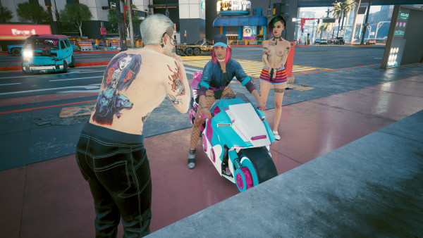 Джуди:-"Ви, а может отожмём у неё её красивый байк?"-1.