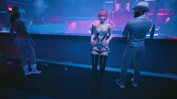 Ночь "Красотки из Cyberpunk 2077" -4.