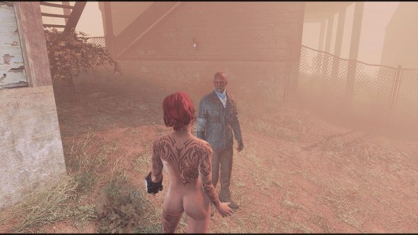 Беседа с поселенцем.. Poselenia Windfire