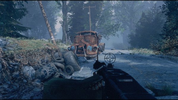 Туманная дорога.. Fallout-4 (Сборка 7.5)