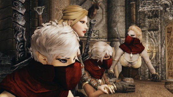 НОВАЯ ПАРТИЯ вампирочек ))Skyrim SE (Тропики 7.0)