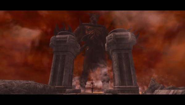 SkyrimAE Валенсия vs Мерунес Дагон