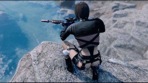 На скалах.. Fallout-4 (Сборка 8.5)