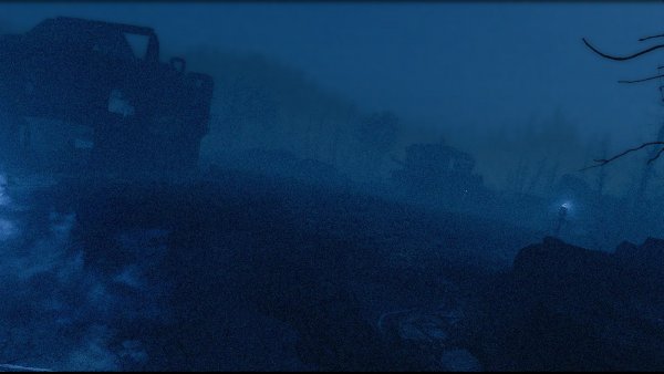 Поселок ночью.. Poselenia Windfire