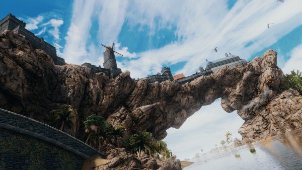 СОЛИТЬЮД - столица Скайрима..  Skyrim SE (Тропики 7.0)