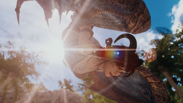 Пикирующая суккуба.. Skyrim SE (Тропики 7.0)