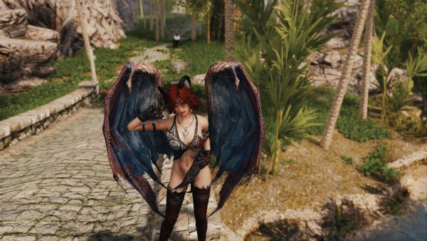 Корти на мосту.. Skyrim SE (Тропики 7.0)