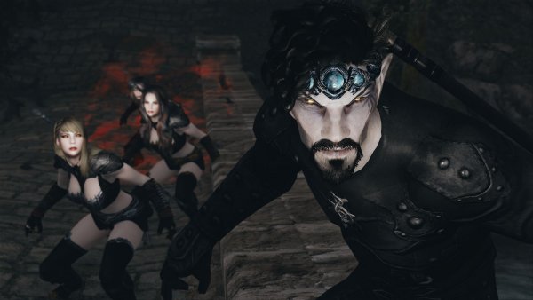 ДАРКФЭЛ и дамы.. Skyrim SE (Тропики 7.0)