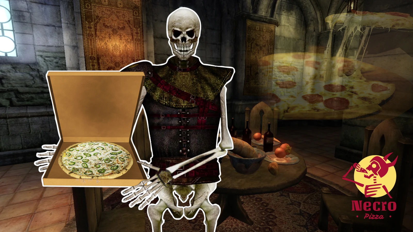 Necro Pizza Cyrodiil - Oblivion Pizza Delivery Rus