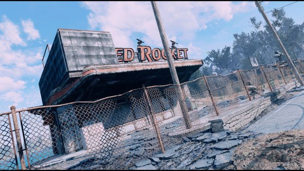 Укрепленная Red Rocket.. Poselenia Windfire