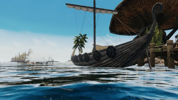 Причалы.. Skyrim SE (Тропики 7.0)