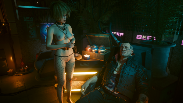 Мисти и Джеки.. Cyberpunk 2077 глазами Windfire